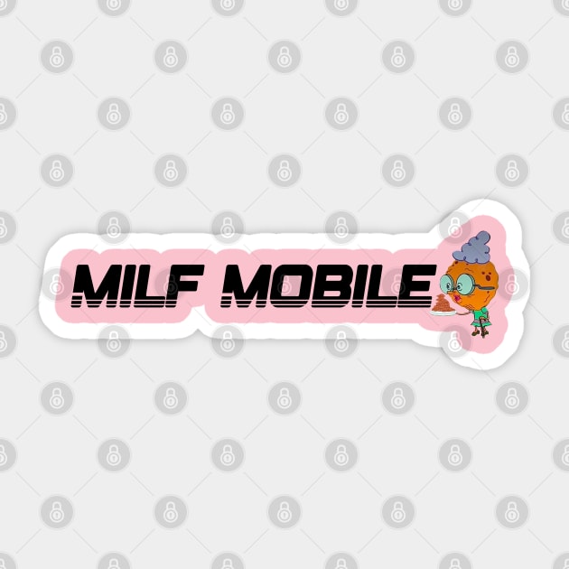 Milf Mobile Sticker by HofDraws